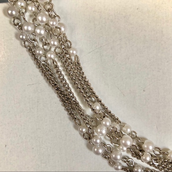 6-Strand Silver Chain Bracelet - Picture 4 of 7